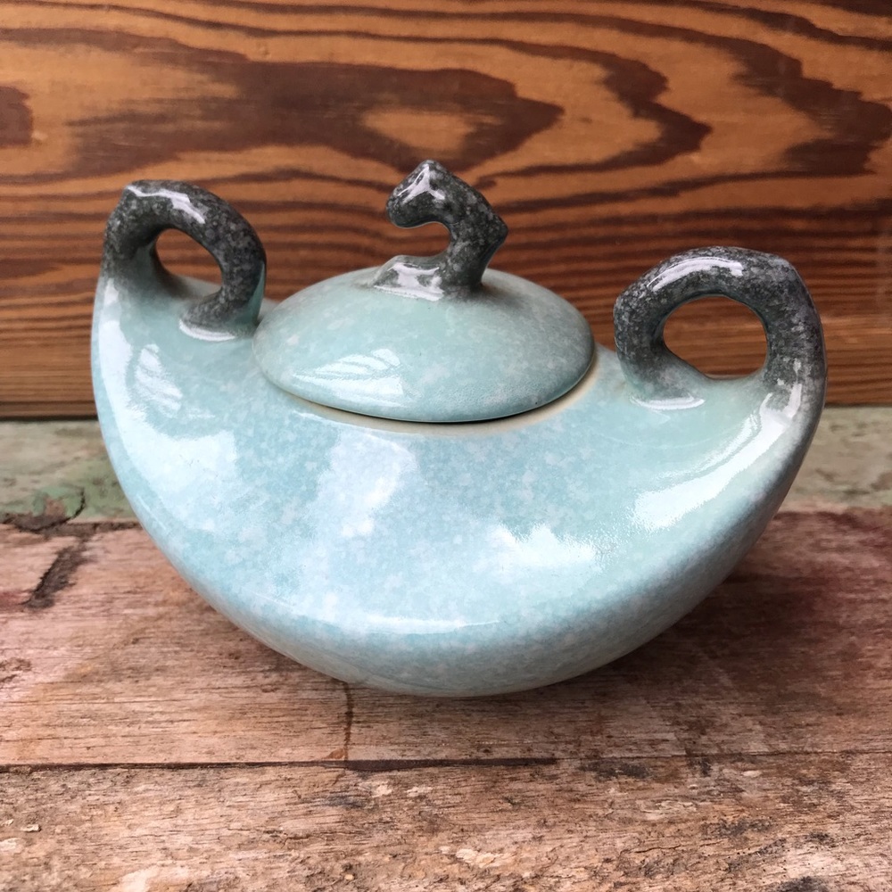 Mid Century Hull Sugar Dish